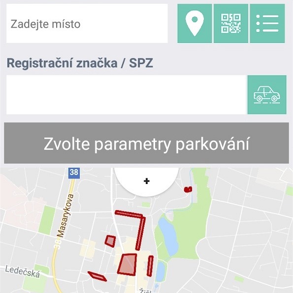 Speciální aplikace ParkSimply dostupná pro systémy iOS i Android je urená...