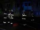 Por bytu ve Vsetn zamstnal hasie v ptek veer (16. srpna 2019).