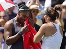 Serena Williamsová smutní. Finále turnaje v Torontu musela kvli bolesti zad...