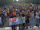 Prvního pochodu Ostrava Pride se podle odhadů zúčastnilo 500 až 800 lidí. (17....