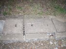Mladk v Moravskm Psku na Hodonnsku poloil na koleje betonov blok....