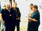 Fotografie ze dne zatčení Slobodana Miloševiće prvního dubna 2001. Kevin Curtis...