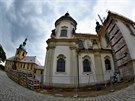 Kostel Nanebevzet Panny Marie v Oseku, kter je soust zdejho...