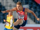 Vít Müller v rozběhu na 400 metrů překážek na mistrovství Evropy družstev v...