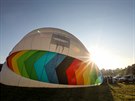 ��astn�k�m balonov� fiesty startuj�c�m od hradu Bouzova na Olomoucku se i letos...