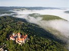 astnkm balonov fiesty startujcm od hradu Bouzova na Olomoucku se i letos...
