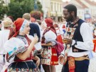 Kyjov, XX. roník festivalu Slovácký rok, 15.-18. srpen. Jedním ze sobotních...