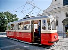Nov zrekonstruovan historick tramvaj 4MT pezdvan Plech.