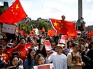 Za Hongkong, za ínu. Ve svtových metropolích se stetli demonstranti (17....