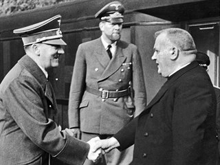 Jozef Tiso byl u Hitlera v Berlín o den díve ne Emil Hácha.
