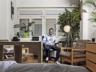„Zařízení bytu jsme buď vybírali v IKEA, nebo jsme něco převzali z předchozích...