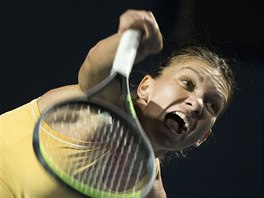 Simona Halepov ve tvrtfinle turnaje v Torontu.