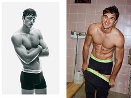Jacob Elordi v kampani na spodní prádlo zna�ky Calvin Klein