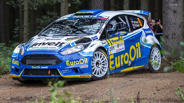 Vclav Pech a Petr Uhel na Barum rallye