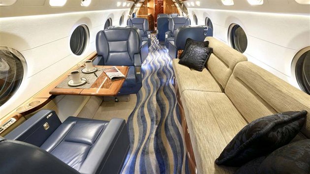 Oltan Gulfstream G550 z roku 2013 je k mn za pl miliardy korun