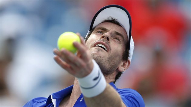 Andy Murray na turnaji v Cincinnati.