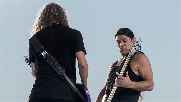 Kirk Hammett a Robert Trujillo, Metallica, Letit Letany (18. srpna 2019)