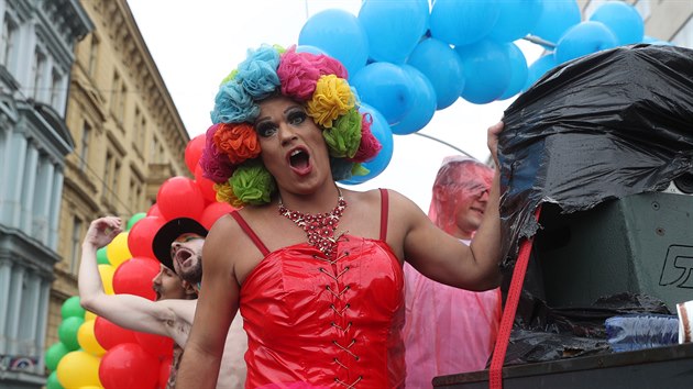 Duhov prvod Prague Pride proel Prahou (10. srpna 2019).