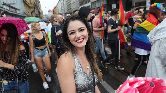 Duhov prvod Prague Pride proel Prahou (10. srpna 2019).