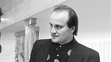 Michael Kocáb p�ed jednáním Federálního shromá�d�ní