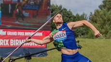 Jakub Vadlejch na mítinku Diamantové ligy v Birminghamu.