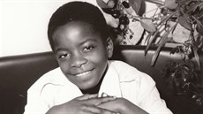 Archivní snímek jednoho z namibijských dětí pořízený v roce 1986 na zámku v...