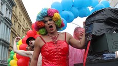 Duhový průvod Prague Pride prošel Prahou (10. srpna 2019).