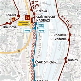 Kvli pokraujc oprav tramvajov trati bude v ulici Ndran (mezi...