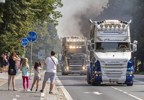 Ve Zlín se konal v sobotu 24. srpna 2019 14. roník Truck srazu.