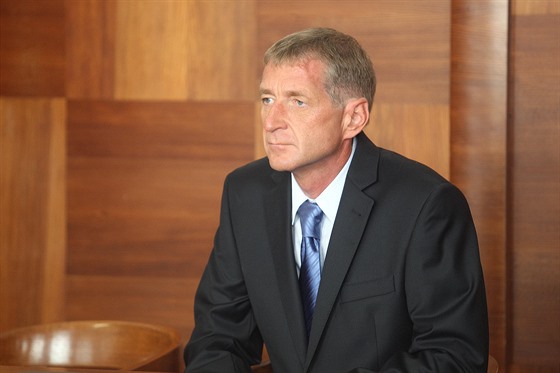 Roman Janoušek před jednáním u Vrchního soudu v Praze (16. září 2014)