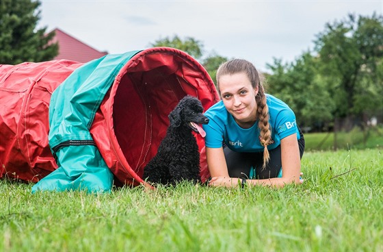 Trenérka agility Kateina Plichtová