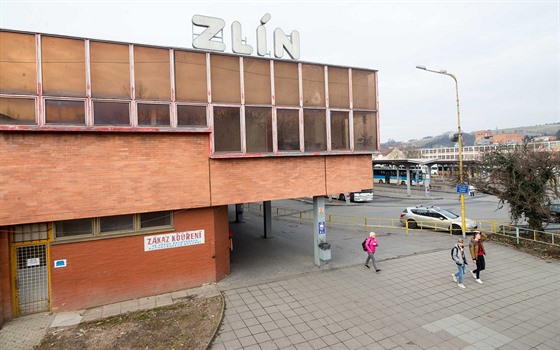 Autobusové nádraí ve Zlín.