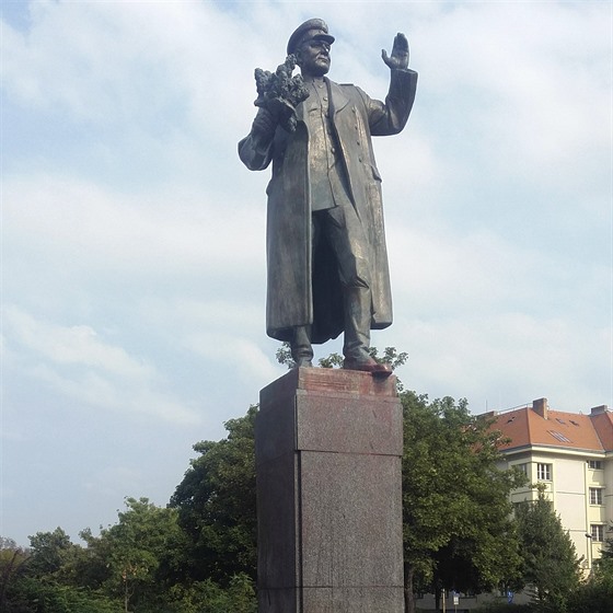 Památník marála Ivana Konva v Praze 6