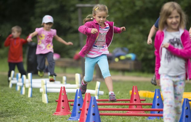 Pardubický Sportovní park navtívily nkteré dti vícekrát.