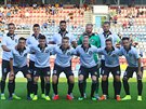 Fotbalisté Olomouce v rámci oslav stého výroí zaloení klubu nastoupili proti...