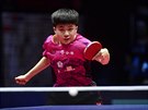 Lin Jün-ü z Tchajwanu vyhrál finále muské dvouhry na turnaji série World Tour...