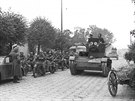 Spolená vojenská pehlídka Wehrmachtu a Rudé armády v Brestu 22. záí 1939