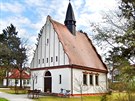 Bad Saarow  evangelický kostel, kde se konala svatba Schmelinga a Ondrákové.