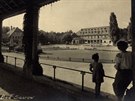 Lázn Bad Saarow na fotografii z roku 1935