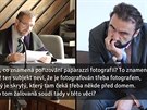 Soudce Tomá Novosad (vlevo) a právní zástupce spolenosti Empresa Media Jií...