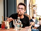 Herec, moderátor a food bloger Luká� Hejlík