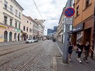 Frekventovaná ulice 8. kvtna v centru Olomouce. Ji roky potebuje pedevím...