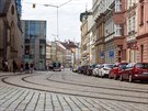 Frekventovaná ulice 8. kvtna v centru Olomouce. Ji roky potebuje pedevím...