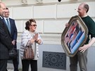 Bohdalová dostala bhem soudu od svých podporovatel obraz, "originál" od Jana...