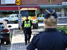 Maskovaný útočník na ulici švédského města Malmö zastřelil matku malého dítěte....