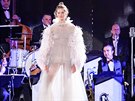 Barbora Podzimková na finále soute Schwarzkopf Elite Model Look 2019 (Praha,...