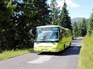 Na Zlaté návrší v letní sezoně jezdí několikrát denně autobus z Jilemnice a...