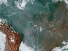 Poáry v Amazonii jsou vidt a z vesmíru (23. srpna 2019)