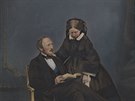 Královna Viktorie a její manel princ Albert (1860)