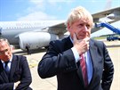 Britský premiér Boris Johnson dorazil na summit skupiny vysplých svtových...
